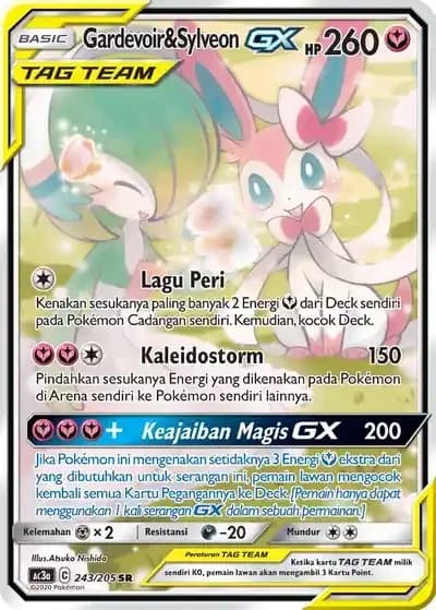 Gardevoir Sylveon GX SR AA