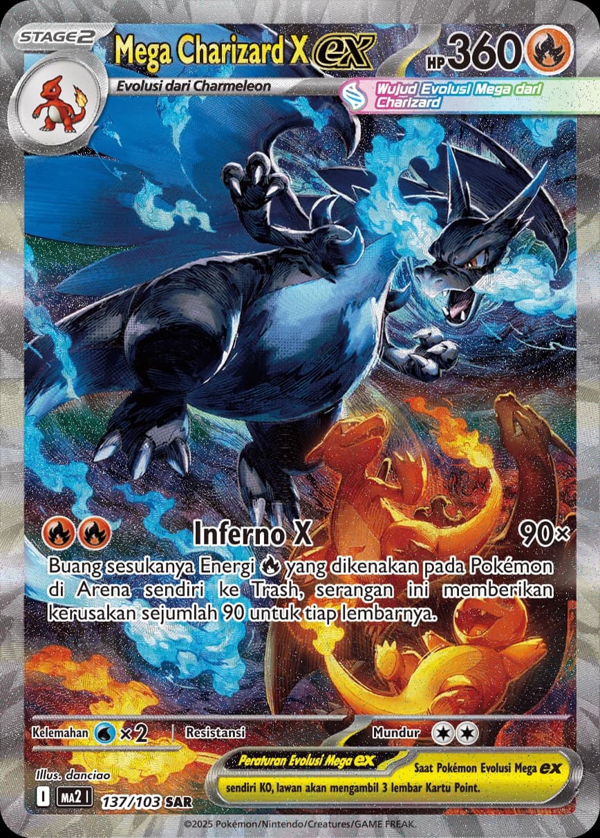 Mega Charizard X ex SAR