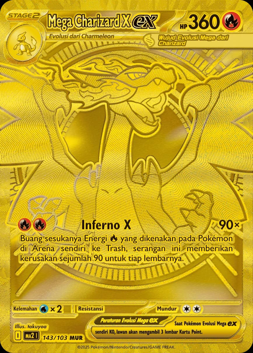 Mega Charizard X ex MUR
