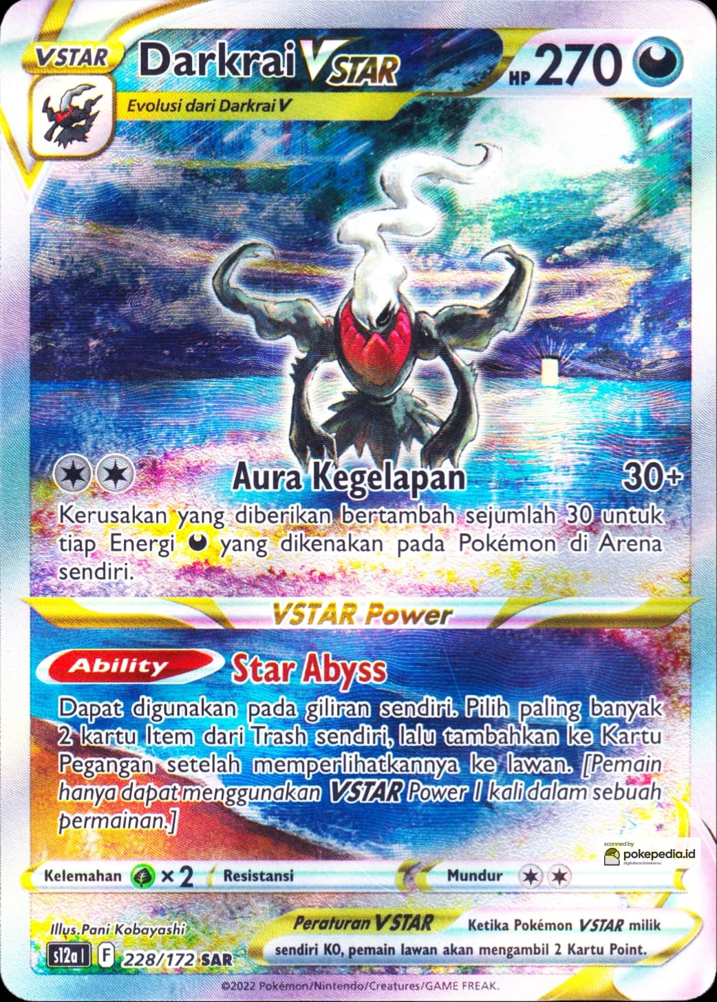 Darkrai Vstar SAR