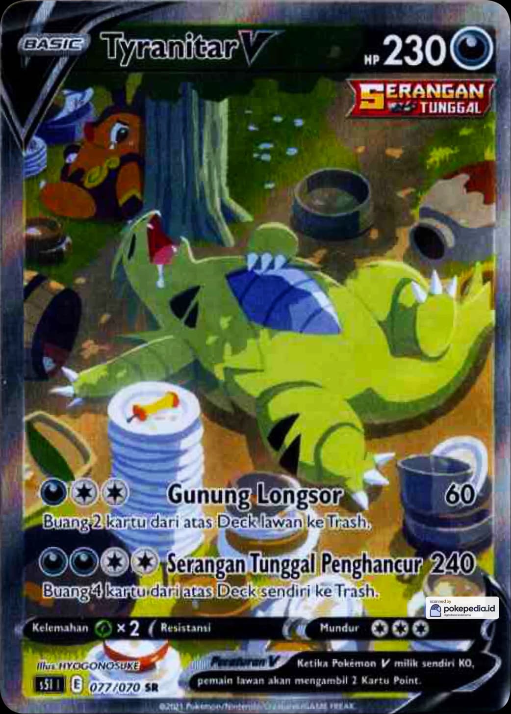 Tyranitar V SR AA