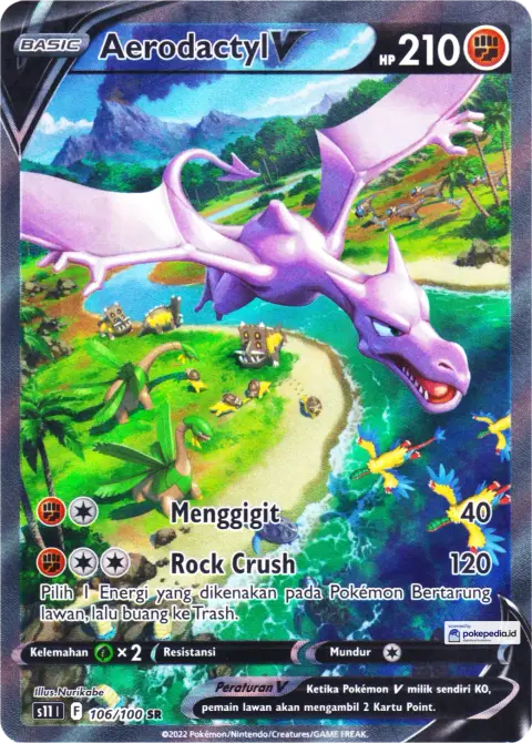 Aerodactyl V SR AA