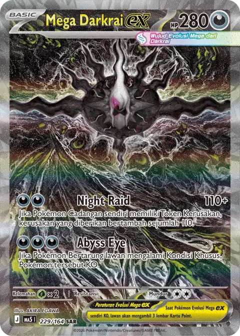 Mega Darkrai ex SAR